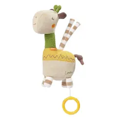 عروسک موزیکال زرافه زرد بیبی فن