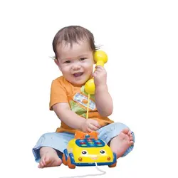 اسباب بازی تلفن چرخدار موزیکال وین فان