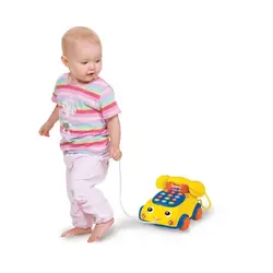 اسباب بازی تلفن چرخدار موزیکال وین فان