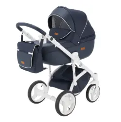 ست کالسکه سرمه ای 4 تکه آدامکس مدل مدل MASSIMO V4