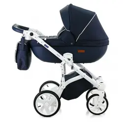 ست کالسکه سرمه ای 4 تکه آدامکس مدل مدل MASSIMO V4