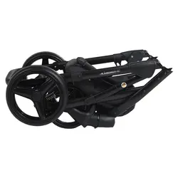 ست کالسکه طوسی سفید 4 تکه آدامکس مدل LUCIANO 240