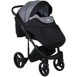 ست کالسکه مشکی 4 تکه آدامکس مدل LUCIANO 239