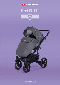 ست کالسکه دودی 4 تکه آدامکس مدل EMILIO 246