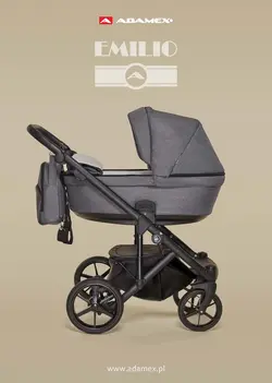 ست کالسکه دودی 4 تکه آدامکس مدل EMILIO 246