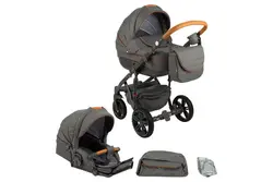 ست کالسکه خاکستری 4 تکه آدامکس مدل ENCORE X5