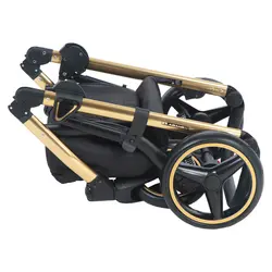 ست کالسکه کرم طلایی 4 تکه آدامکس مدل CORTINA SE 476