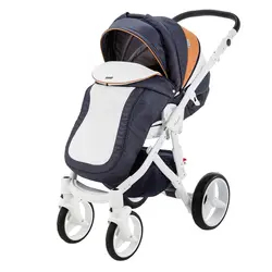 ست کالسکه سرمه ای 4 تکه آدامکس مدل BARLETTA B7