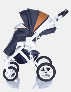 ست کالسکه سرمه ای 4 تکه آدامکس مدل BARLETTA B7