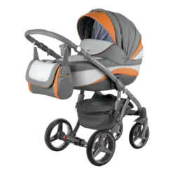 ست کالسکه طوسی 4 تکه آدامکس مدل BARLETTA B1