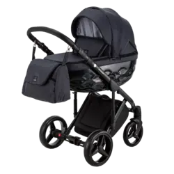 ست کالسکه مشکی 4 تکه آدامکس مدل CHANTAL201