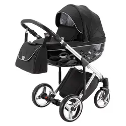 ست کالسکه نقره ای 4 تکه آدامکس مدل CHANTAL SE 2