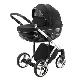 ست کالسکه نقره ای 4 تکه آدامکس مدل CHANTAL SE 2