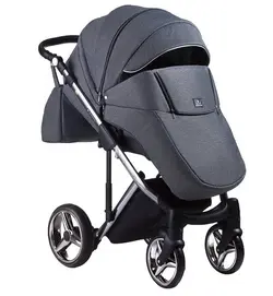 ست کالسکه طوسی 4 تکه آدامکس مدل CHANTAL SE 5