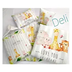سرویس خواب کودک 5 تکه طرح حیوانات دلی DELI