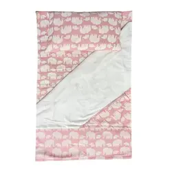 سرویس خواب سه تکه مسافرتی کودک ایسیز ISIZ طرح فیل صورتی