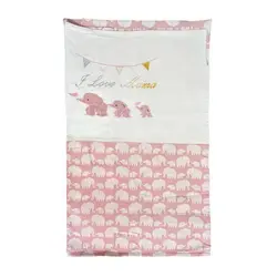 سرویس خواب سه تکه مسافرتی کودک ایسیز ISIZ طرح فیل صورتی