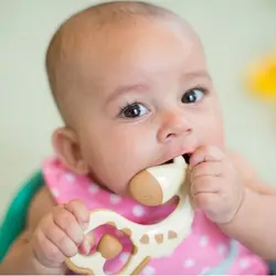 دندانگیر سیلیکونی کودک زرافه دکتر براون Dr. Browns