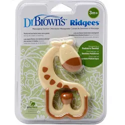 دندانگیر سیلیکونی کودک زرافه دکتر براون Dr. Browns