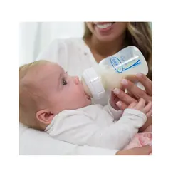 ست شیشه شیر سر پهن دوعددی 150 و 270 میل دکتر براونز Dr. Brown's