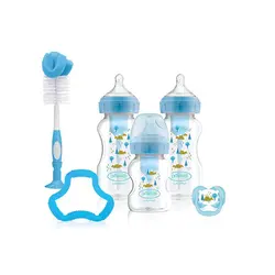 ست شیشه شیر نوزادی آبی دکتر براونز Dr Brown's