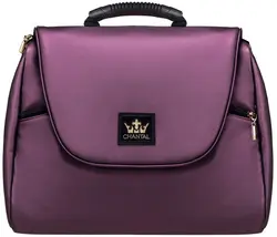 ست کالسکه بنفش 4 تکه چرم آدامکس مدل CHANTAL STAR 124