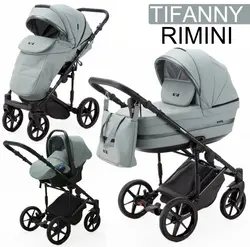 سرویس کالسکه 4تکه سبزآبی آدامکس مدل RIMINI