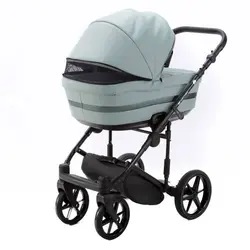 سرویس کالسکه 4تکه سبزآبی آدامکس مدل RIMINI