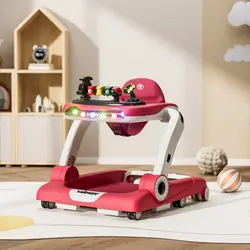 روروئک موزیکال 3 کاره ANIMO مدل WANDY رنگ قرمز