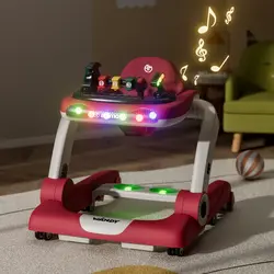 روروئک موزیکال 3 کاره ANIMO مدل WANDY رنگ قرمز