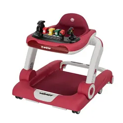 روروئک موزیکال 3 کاره ANIMO مدل WANDY رنگ قرمز