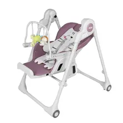 صندلی غذای بنفش چند منظوره آنیمو مدل kimi