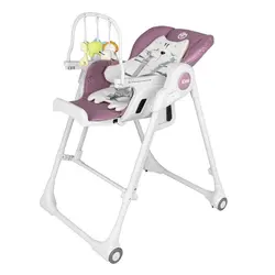 صندلی غذای بنفش چند منظوره آنیمو مدل kimi