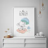 تابلو کودک هپی لند طرح فیل کد T170525