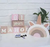 اکسسوری رنگین کمان تکشاخ 01