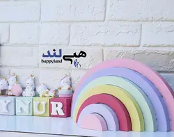 اکسسوری رنگین کمان و گاهشمار و اسب یونیکورن