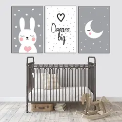 تابلو کودک و نوزاد هپی لند طرح خرگوش مدل M047