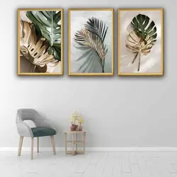 تابلو دکوراتیو هپی لند مدل برگ 506