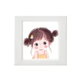 تابلو کودک هپی لند طرح نقاشی دخترانه مدل 9