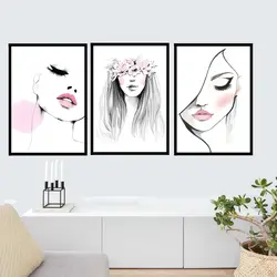 تابلو دکوراتیو هپی لند طرح دخترانه 33