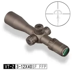 دوربین تفنگ دیسکاوری VT-Z 3-12*40SF FFP