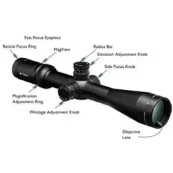 دوربین روی اسلحه ورتکس مدل وایپر 44*16-4 HS-T