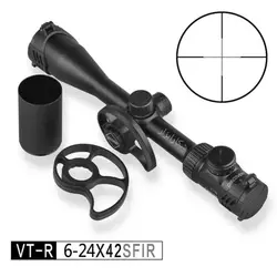 دوربین روی اسلحه دیسکاوری مدل VT-R 6-24*42 SFIR
