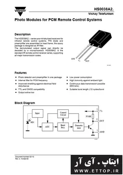 پروژه ریموت کنترلر مادون قرمز با سنسور شارپ با میکروی STM32F103C8