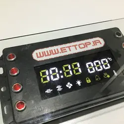 تایمر 8 کلیده تمام لمسی اجاق گاز