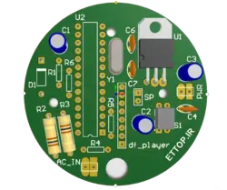 دانلودطرح شماتیک و PCB   ولتمتر   DC ,  AC سخنگو توسط میکروی ATMEGA8 با کامپایلر بسکام