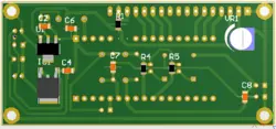 دانلود طرح PCB پروژه فرکانس متر با STM32F103