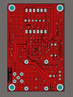 هدربرد راه اندازه ماژول مخابراتی DRA818 با میکروی ATMEGA8 و نمایشگر 3 رقمی (به همراه لوازم جانبی)