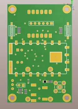 هدربرد راه اندازه ماژول مخابراتی DRA818 با میکروی ATMEGA8 و نمایشگر 3 رقمی (به همراه لوازم جانبی)