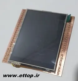 مبدل lcd به DIP مخصوص درایور ILI9325-ILI9320